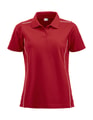 Dames Polo Clique New Alpena 028223 Rood